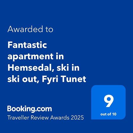 Fantastic Apartment In Hemsedal, Ski In Ski Out, Fyri Tunet Екстер'єр фото