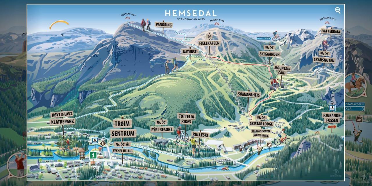 Fantastic Apartment In Hemsedal, Ski In Ski Out, Fyri Tunet Екстер'єр фото